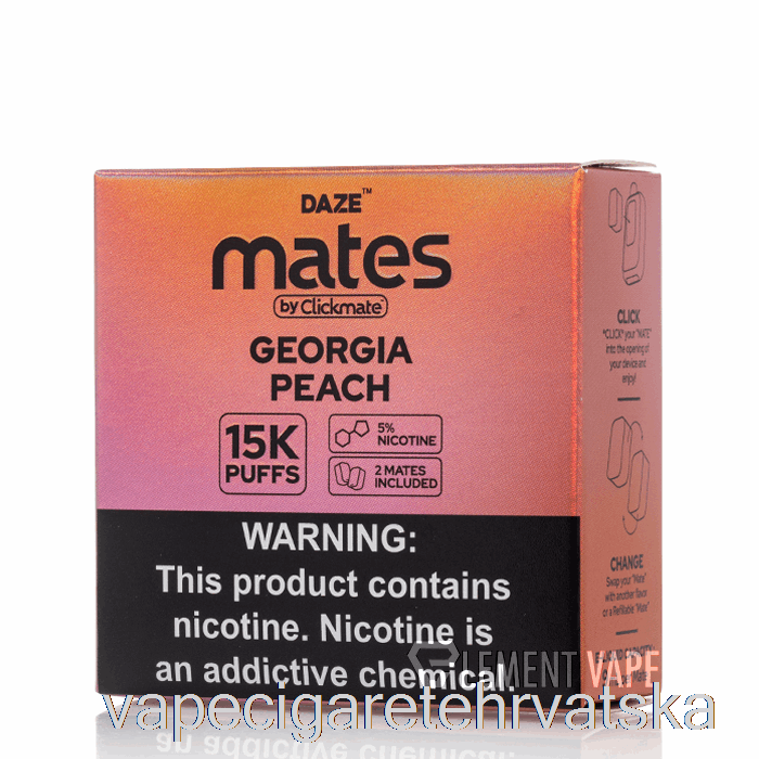 Vape Hrvatska 7 Daze Mate Pods Georgia Peach